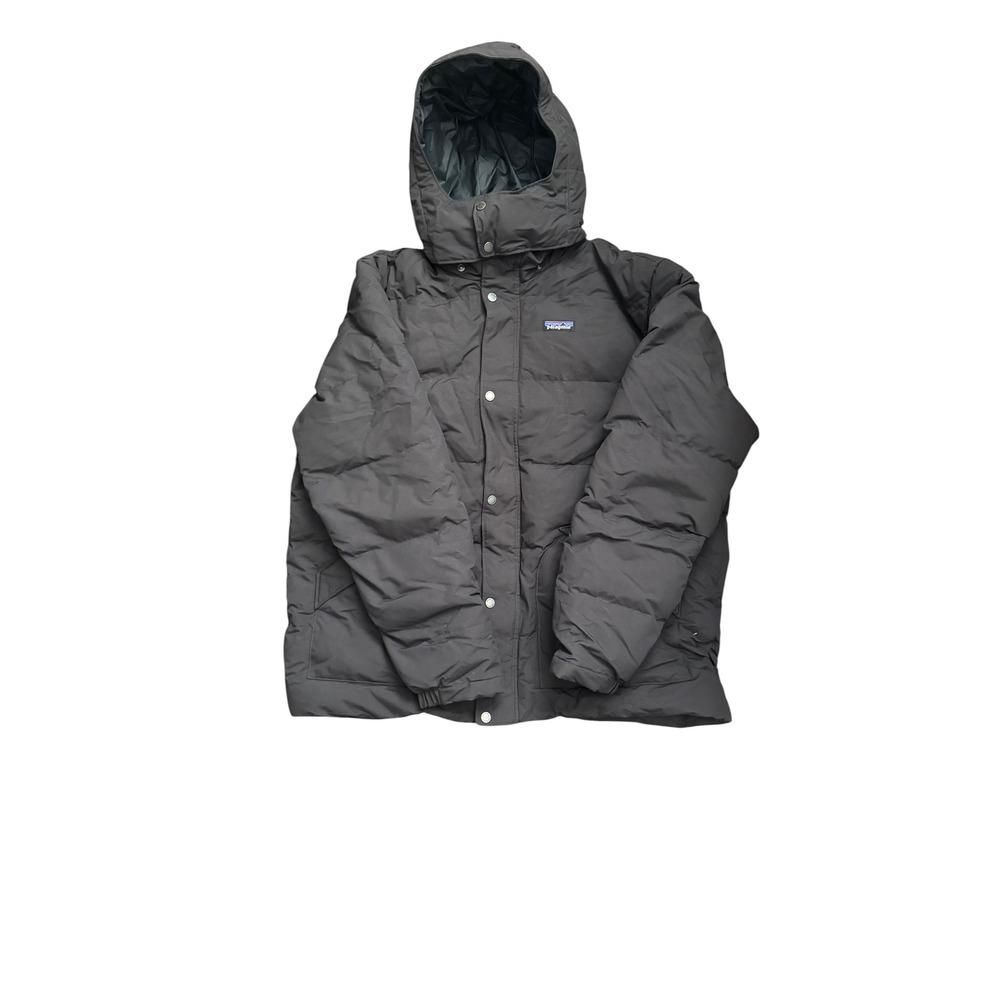 Patagonia Downdrift Jacket Mens XXL Ink Black Recycled Down Parka 20600‎ NEW